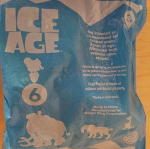 2002 Mudslide Sid Ice Age Burger King New Toy
